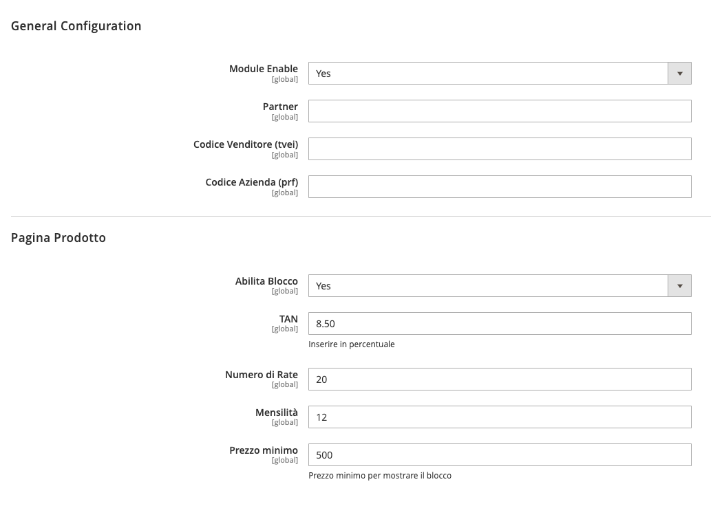 Magento Findomestic